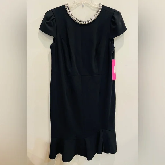 betsey johnson black dress with pearl collar Women's Betsey's Fruit Dress in Black | Size 3XL